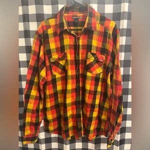 Quick silver flannel shirt